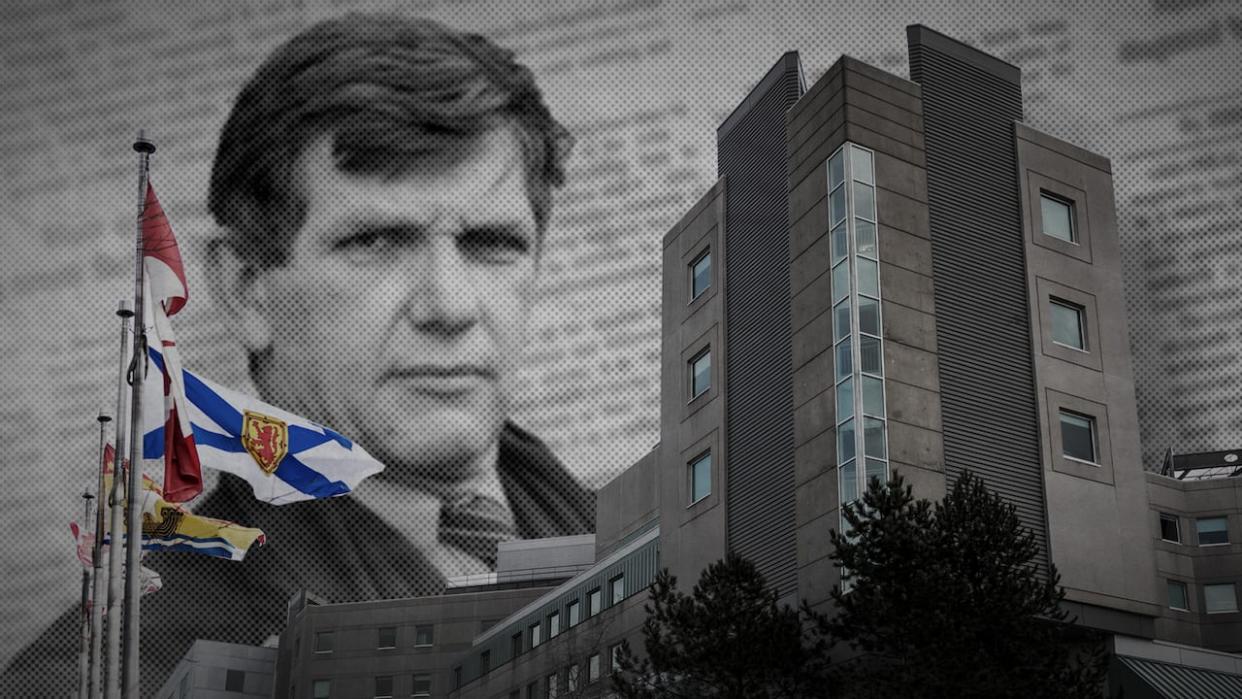 Dr. Dick van Velzen worked for two years at the IWK Grace hospital, now known as the IWK Health Centre, in Halifax. (Hans Peters/Telegraaf/Associated Press & Robert Short/CBC | Photo Illustration: CBC News - image credit)