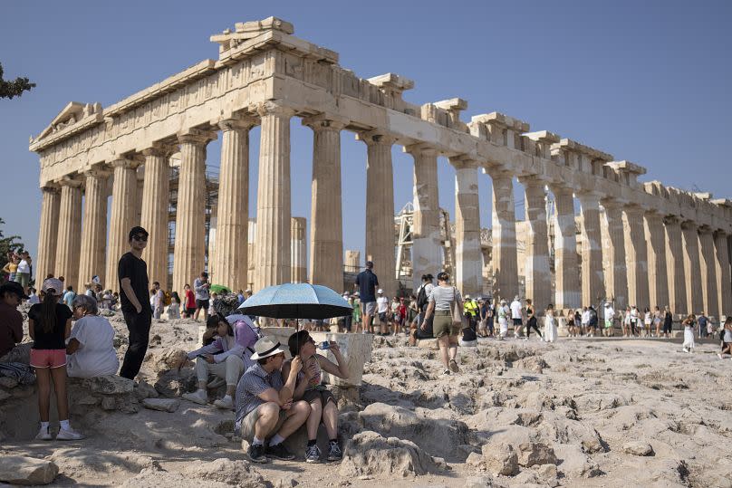 The Acropolis is Greece&apos;s most visited archaeological site.