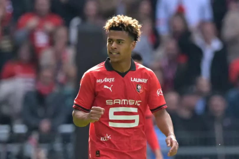 Desire Doue has been linked with a summer move to Tottenham after wowing for Rennes