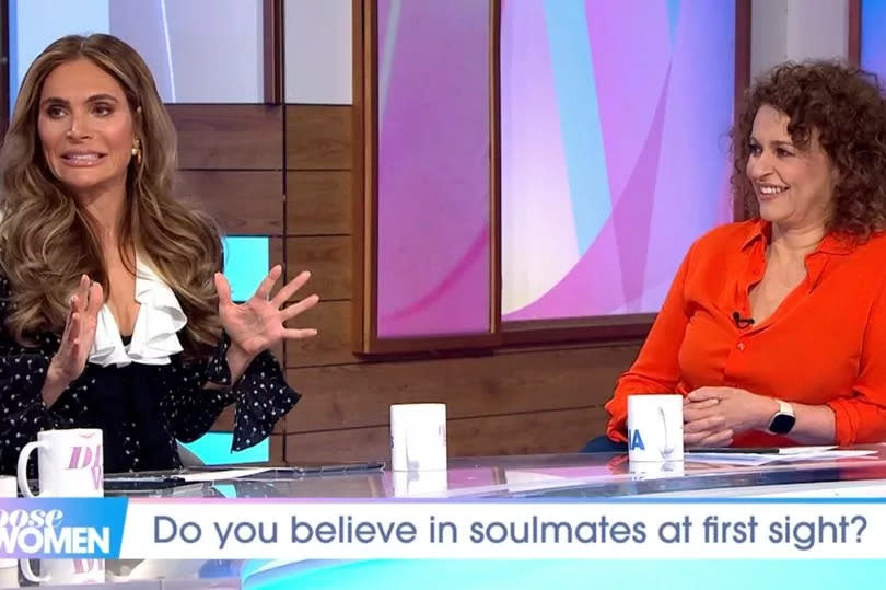 Ayda Field recalled her first disastrous blind date with husband Robbie Williams as she admitted he planned on 'ditching' her