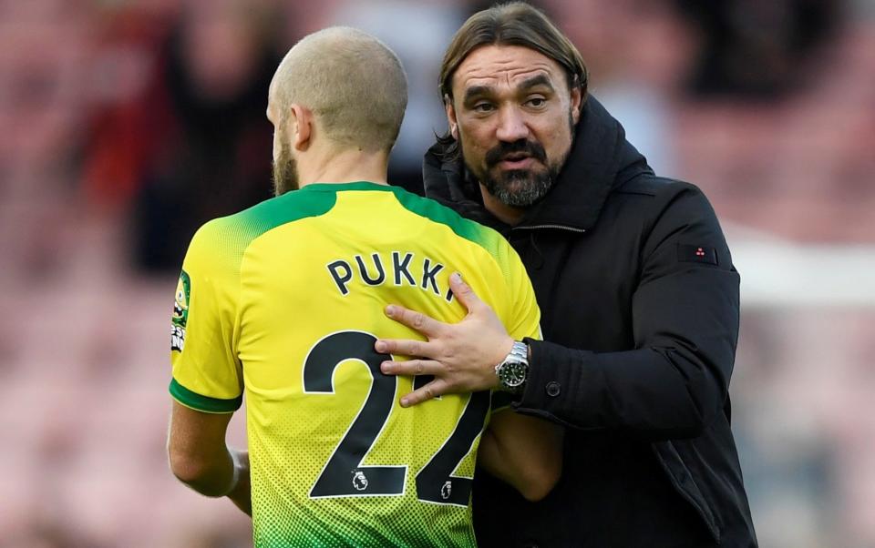 Farke hugs Pukki