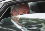 Britain's Prince Charles arrives for the State Opening of Parliament by the Queen, at the Palace of Westminster in London, Tuesday May 11, 2021. (Hannah McKay/Pool via AP)