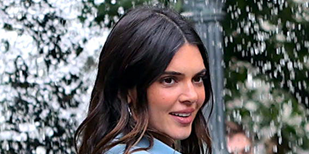 kendall jenner wet trench coat