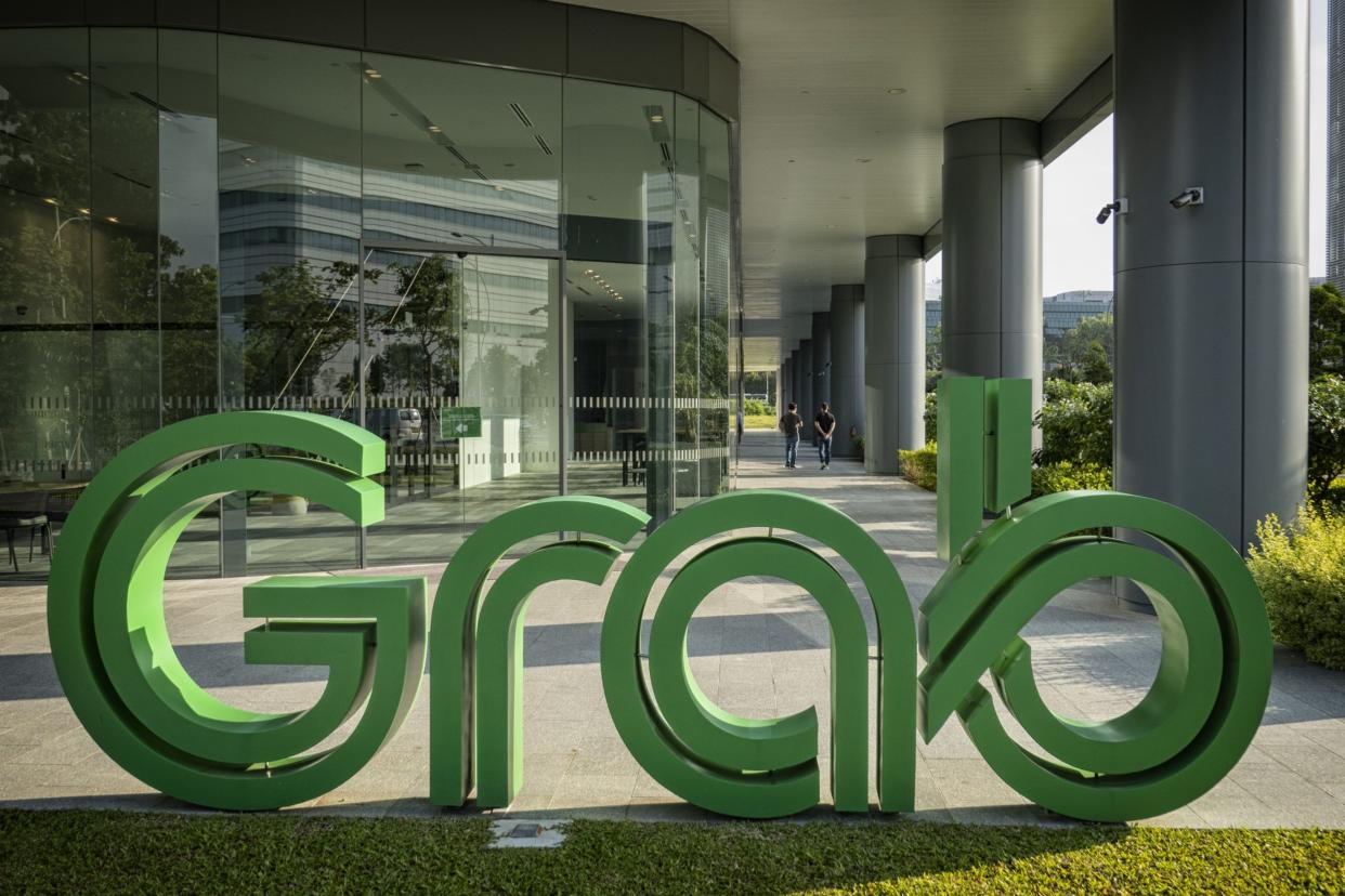 The headquarters of Grab Holdings Ltd., in Singapore, on Wednesday, May 18, 2022. Grab Holdings Ltd., is expected to report results on May 19.