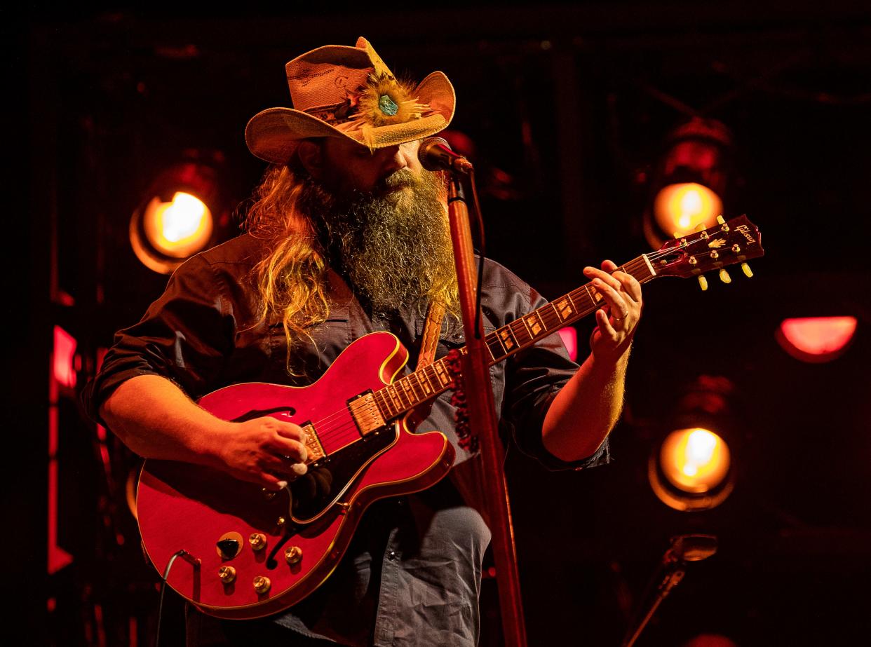 Kentucky-born Chris Stapleton closed out the 2022 Bourbon & Beyond music festival on Sunday evening, Sept. 18, 2022