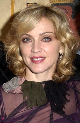 Madonna at a Los Angeles screening of Screen Gems' Swept Away