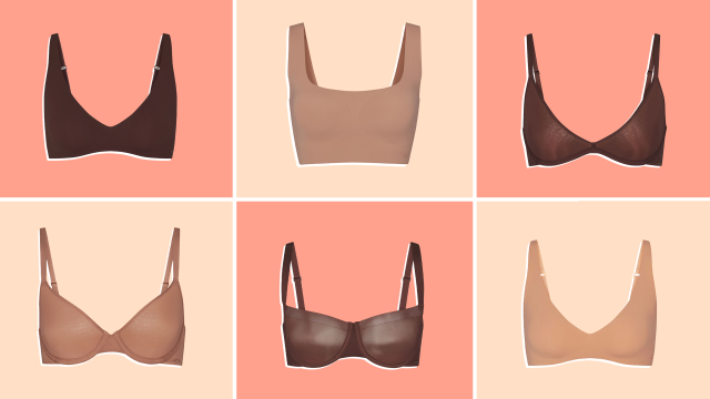 Kim Kardashian just launched new SKIMS bras—Brooke Shields, Cassie and more  pose for campaign