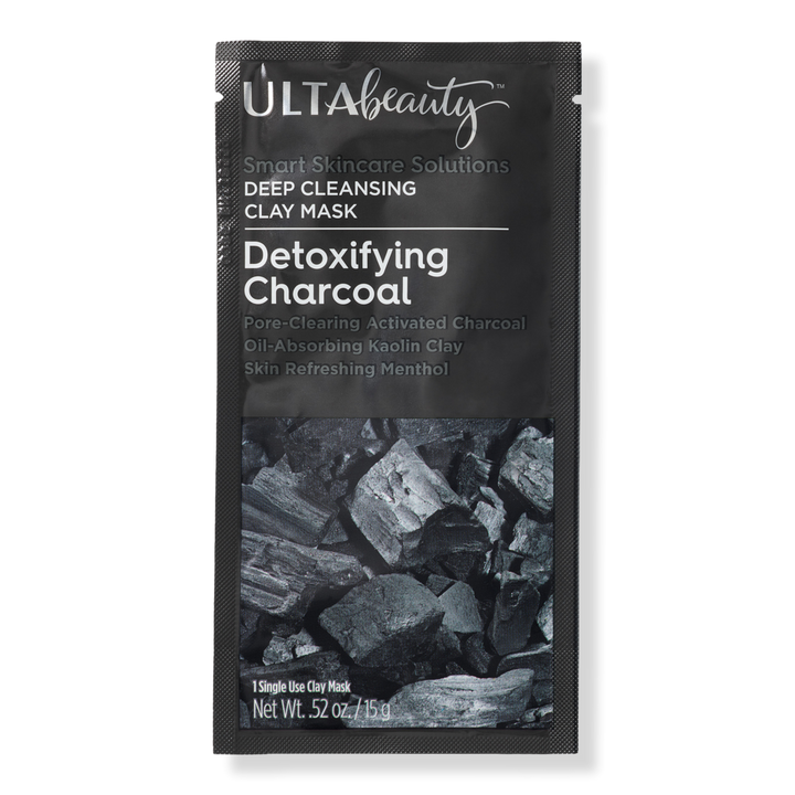 7) Detoxifying Charcoal Deep Cleansing Clay Mask