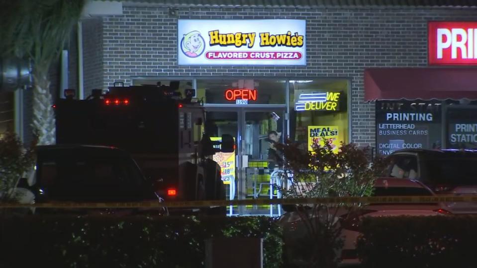 An employee at an Altamonte Springs Hungry Howie’s was taken hostage inside the restaurant Monday evening, police said.
