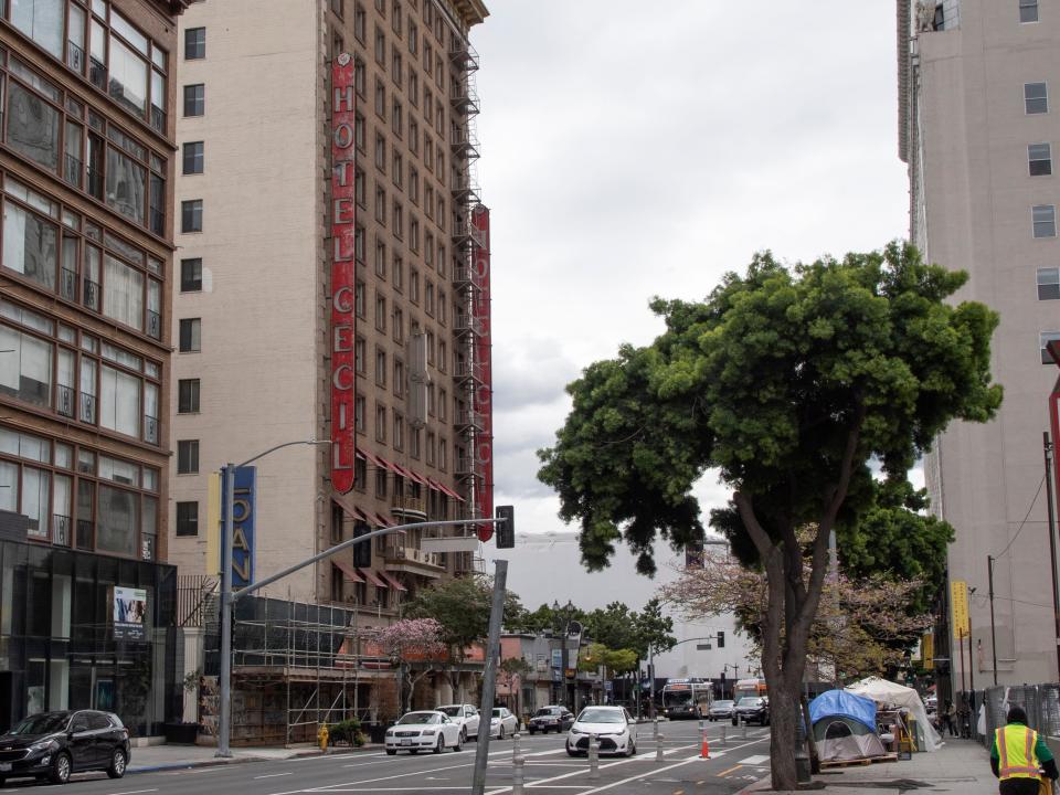 Stay on Main, which is inside the Cecil Hotel, in Los Angeles.