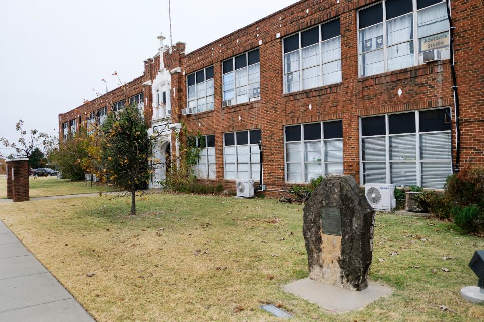 The old Moore High School building is being sold back to Moore Public Schools to be used as a home for the district's alternative school. The building is pictured Nov. 17 from the northeast corner.