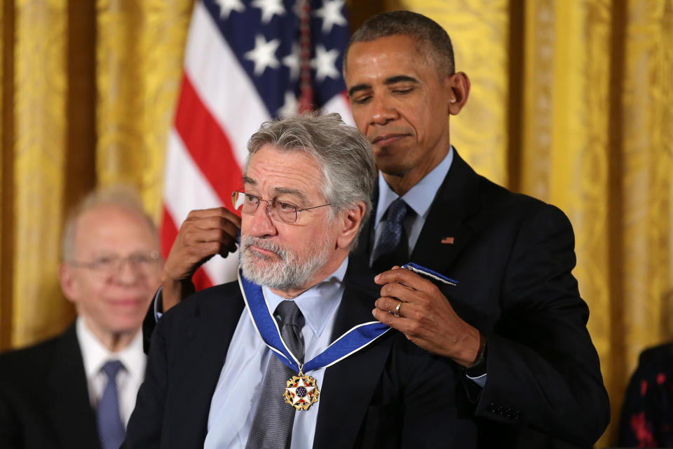 President Obama presents the 2016 Medal of Freedom to star-studded honorees