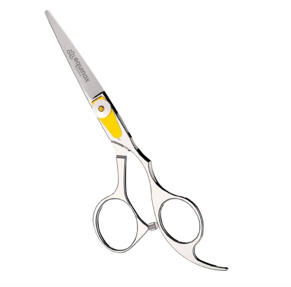 These <a href="https://fave.co/3dueEKG" target="_blank" rel="noopener noreferrer">Equinox Professional Razor Edge Series Hair Cutting Scissors</a>&nbsp;have precise blades and sharpened edges to evenly trim hair. (Recommended by&nbsp;Manes By Mell) Find them for $14 at <a href="https://fave.co/3dueEKG" target="_blank" rel="noopener noreferrer">Equinox International</a>.