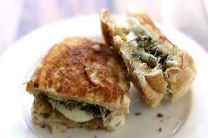 Pesto Grilled Cheese