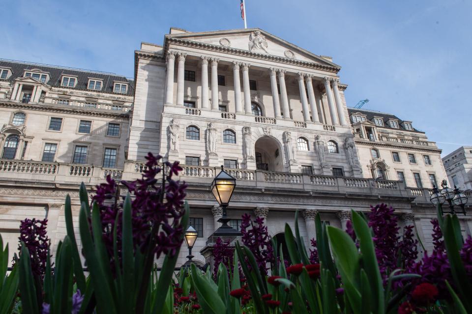 interest rates March 21, 2024, London, England, United Kingdom: Bank of England building seen from Cornhill. Bank of England expected to hold rates despite inflation drop. (Credit Image: © Thomas Krych/ZUMA Press Wire) EDITORIAL USAGE ONLY! Not for Commercial USAGE!