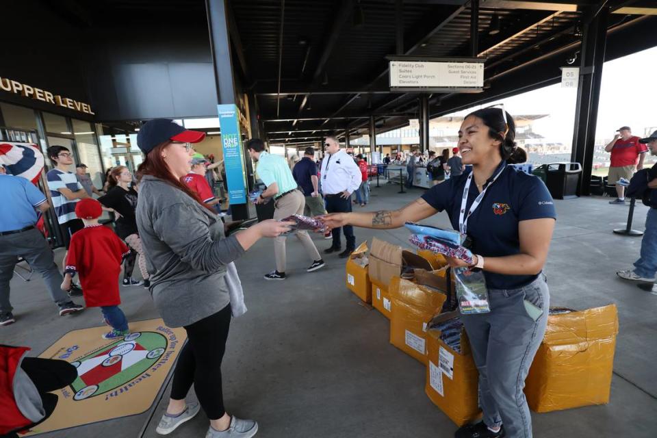 Hannah Jasinski is tasked with cultivating community relationships and integrating the Wind Surge brand into the community year-round. Ed Bailey/Courtesy