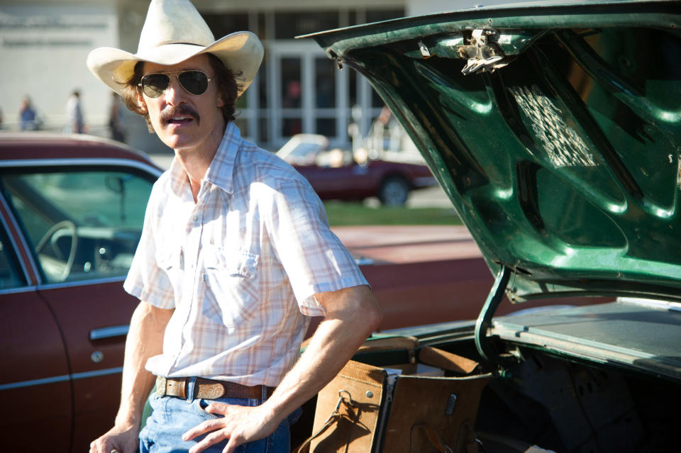 Matthew McConaughey in "Dallas Buyers Club"