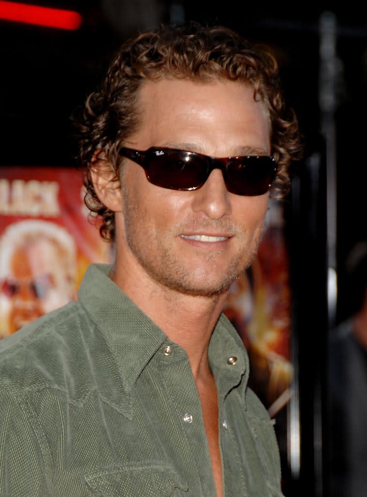 Tropic Thunder LA Premiere 2008 Matthew McConaughey