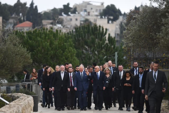 Royal visit to Israel and the Palestinian territories – Day One