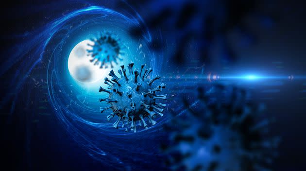 Coronavirus Moving Through the Blue Tunnel (Photo: DrPixel via Getty Images)