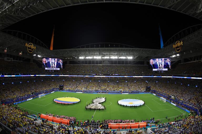 Vista general del Hard Rock Stadium.