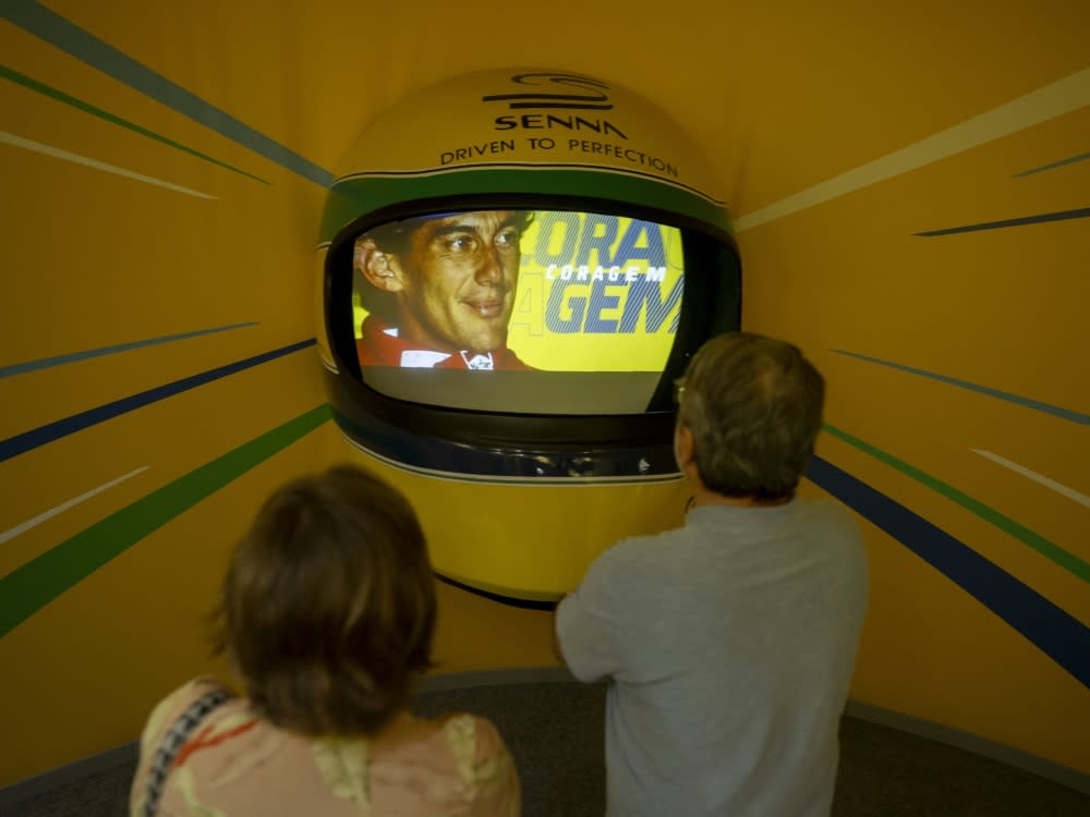 In der Ausstellung ist Sennas Stimme dank KI hörbar (PABLO PORCIUNCULA)