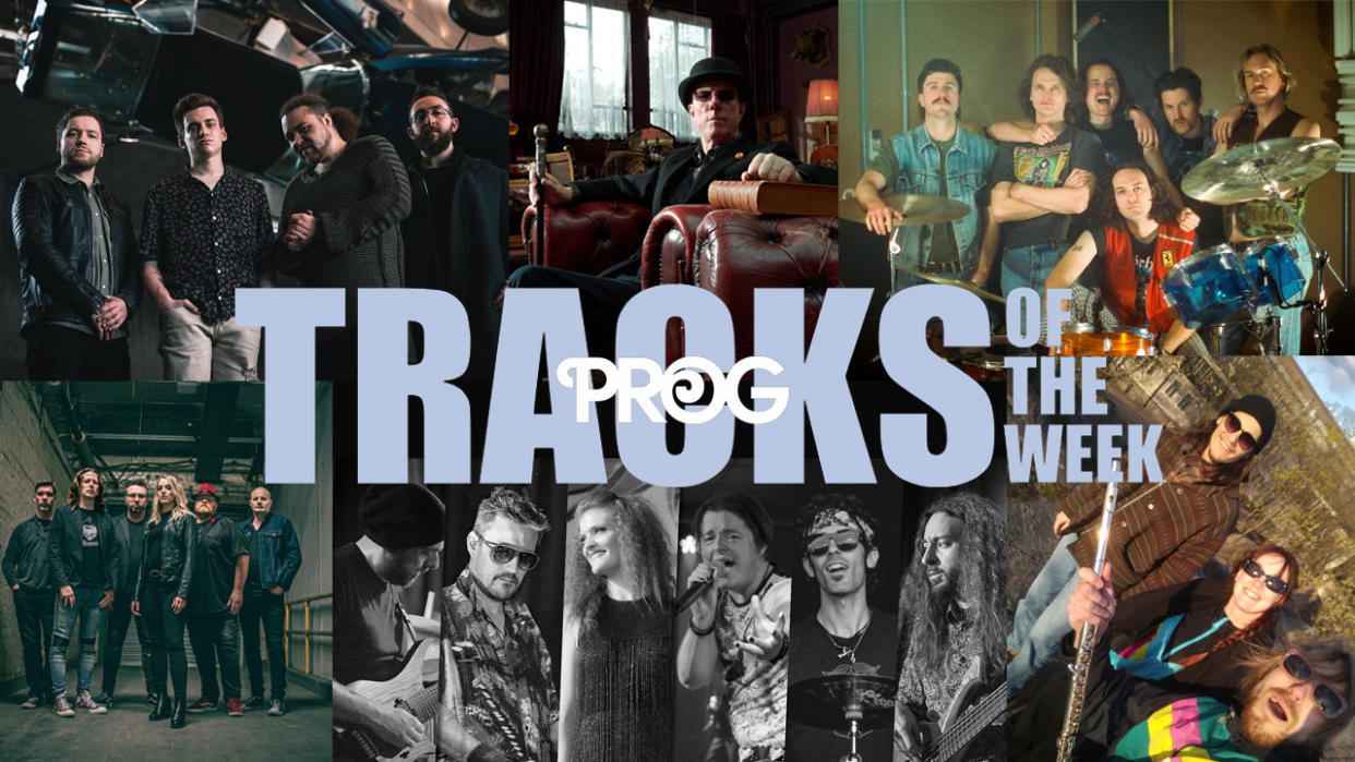  montage of Prog's tracks of the week band images for 9 June 2023  