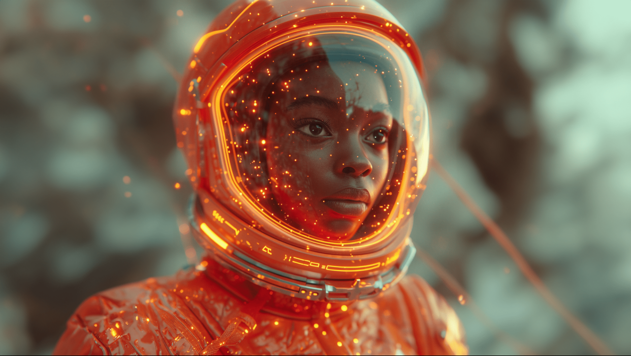 Imagine If Black woman astronaut