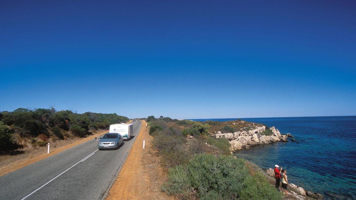 Indian Ocean Drive, Leeman. Picture: Tourism WA