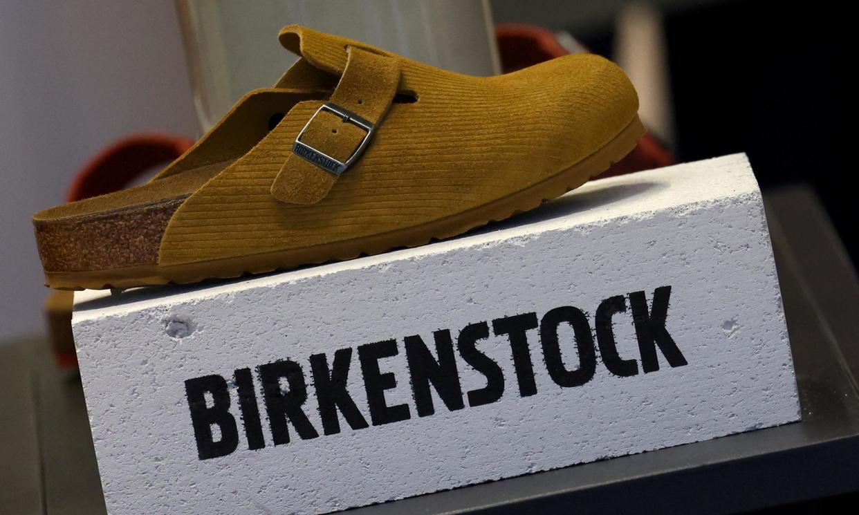 <span>Birkenstock listed on the stock market in October.</span><span>Photograph: Toby Melville/Reuters</span>