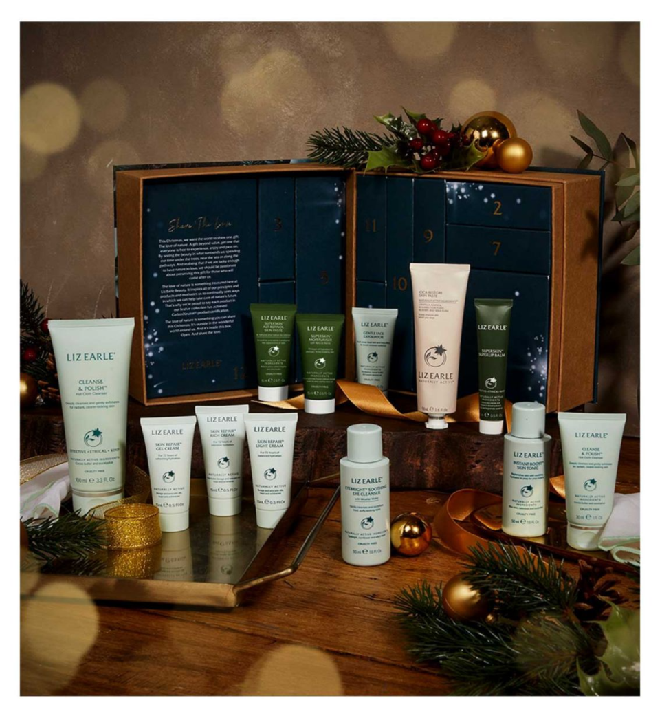 Everything included in this calendar is cruelty-free and suitable for all skin types. (Liz Earle)