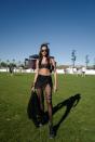 <p>Attending Day 1 of Coachella on April 12, 2019.</p>