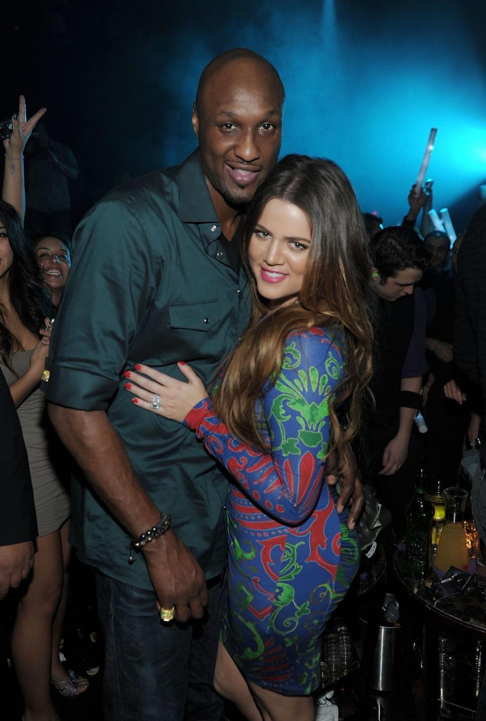 Then: Khloé Kardashian & Lamar Odom