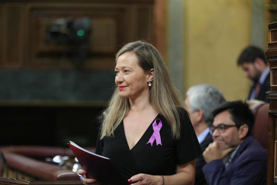 Victoria Rosell en el Congreso. (Photo by Jesús Hellín/Europa Press via Getty Images)