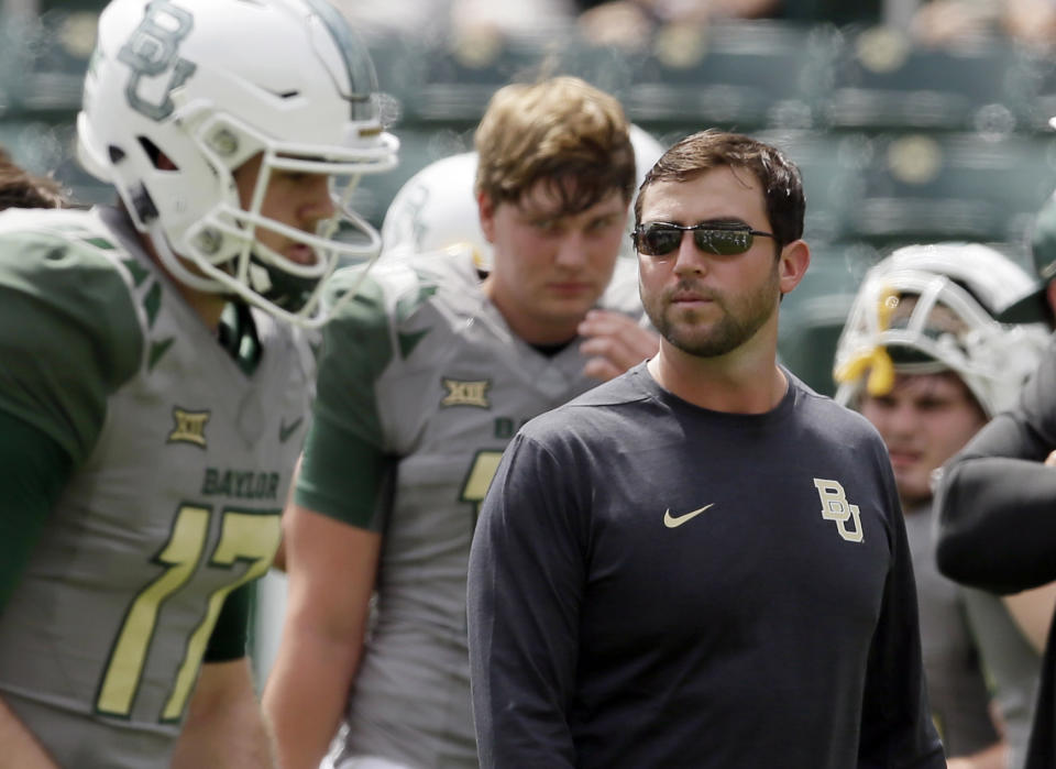 Kendal Briles spent the 2018 season as Houston’s offensive coordinator. (AP Photo/LM Otero, File)