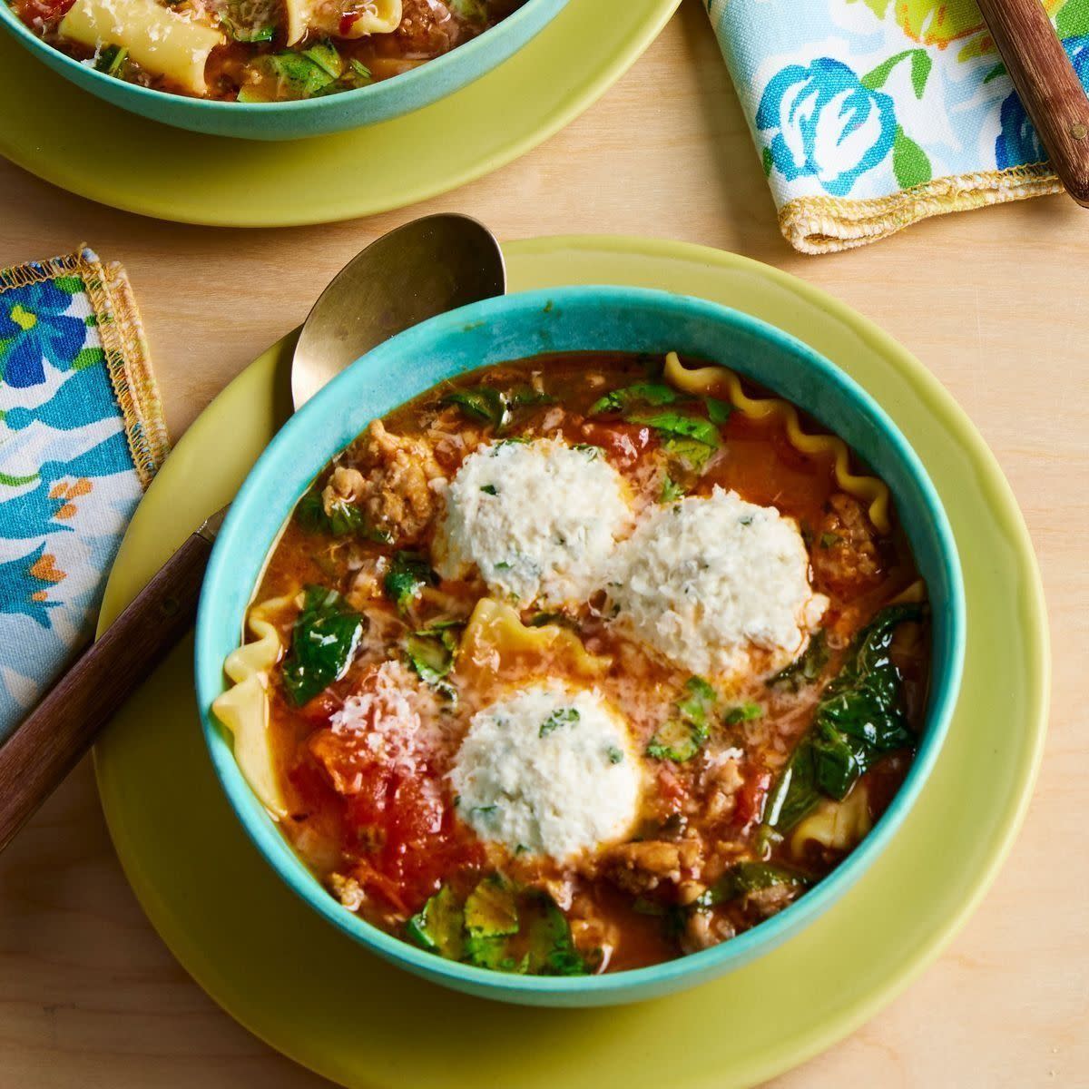 lasagna soup