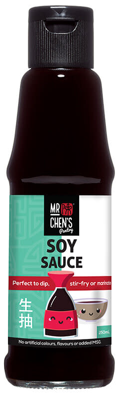 Mr Chen's Soy Sauce, $2.50