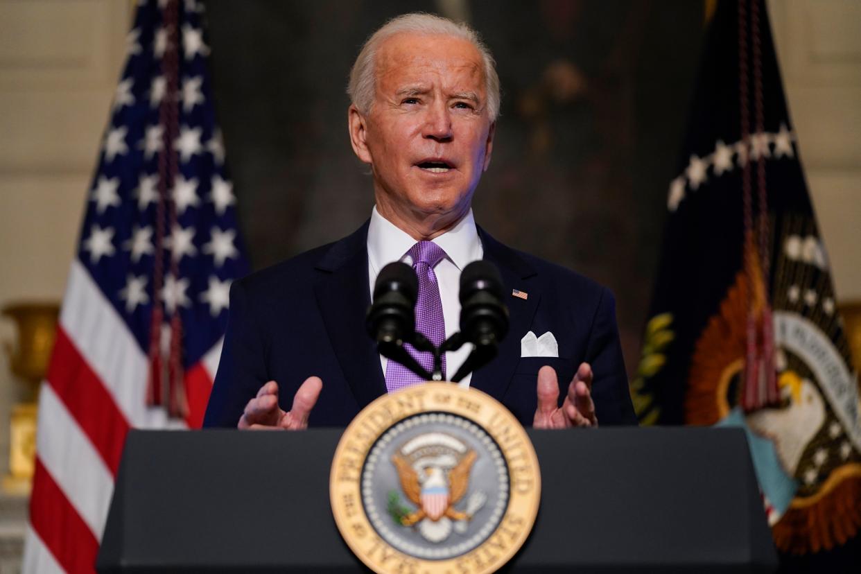 Biden (Copyright 2021 The Associated Press. All rights reserved)