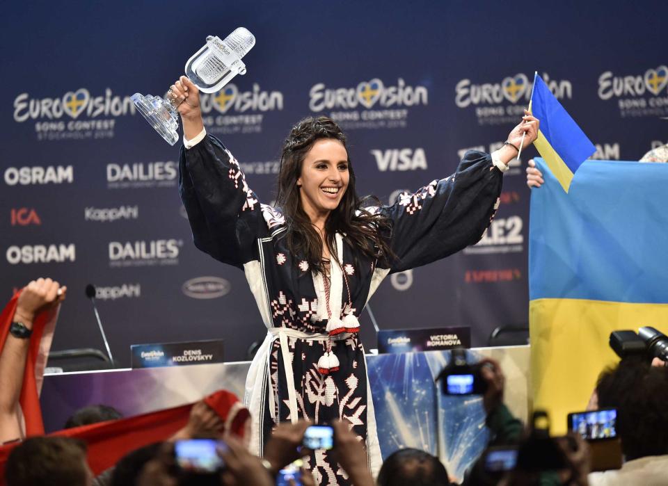 Jamala holte den Eurovision Song Contest nach Kiew. (Bild: AP Photo)