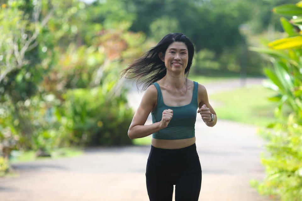 Wendy used to go for at least one overseas running event every year from 2015 to 2019.