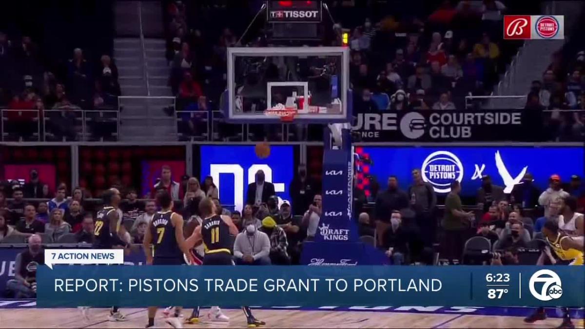 Report Pistons trade Jerami Grant to Blazers for package including