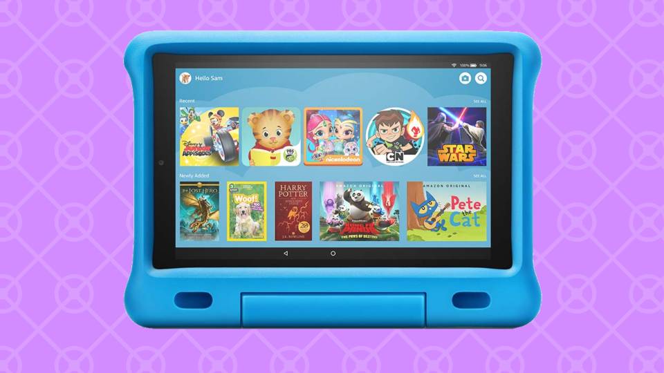 Save 25 percent on the Fire HD 10 Kids Edition! (Photo: Amazon)