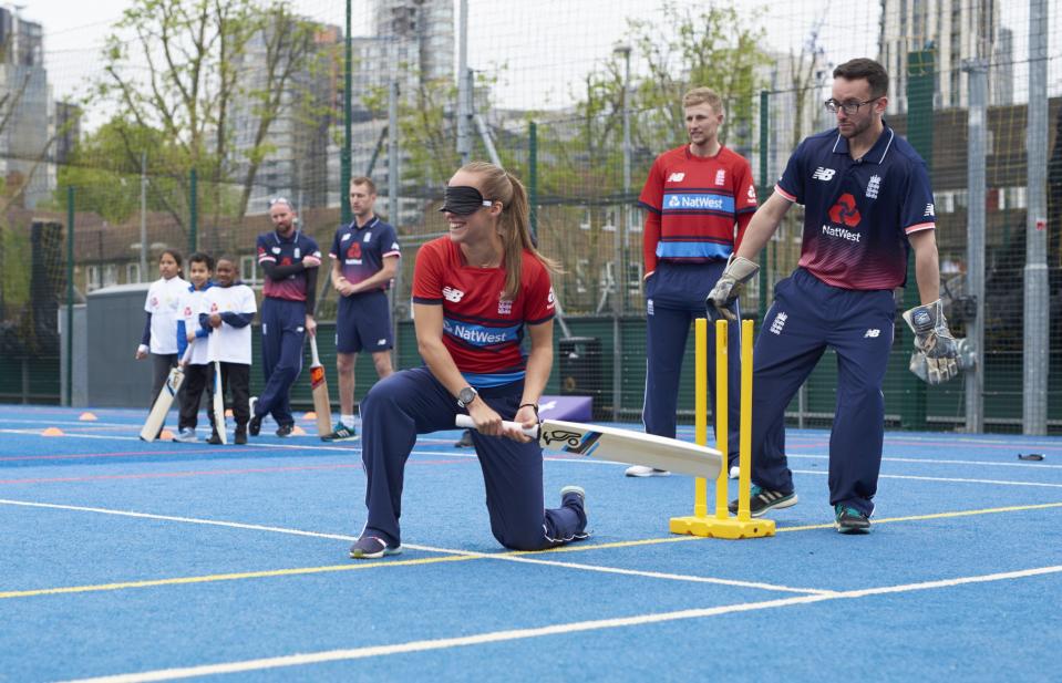 Tash Farrant found blind cricket very hard to master