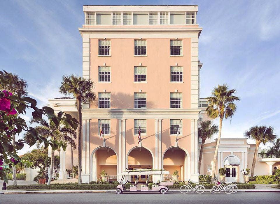 The Colony hotel in Palm Beach.