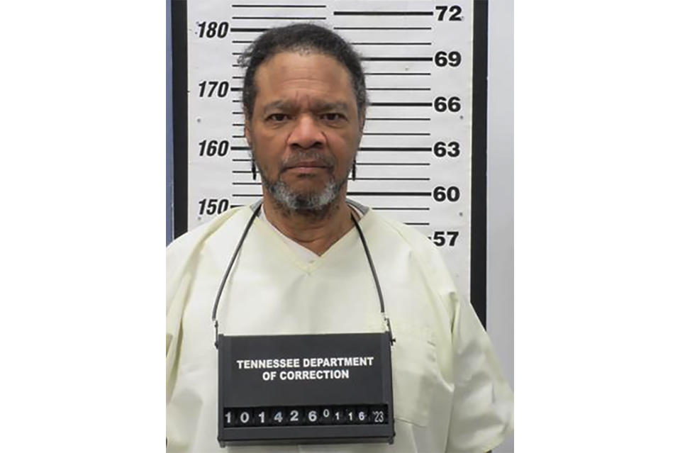 This photo provided by Tennessee Department of Correction shows Larry McKay. McKay, a Tennessee death row inmate is challenging the newly expanded authority of the appointed state attorney general to argue certain capital cases, a power that lawmakers shifted away from locally elected prosecutors after some expressed reluctance to pursue the death penalty. (Tennessee Department of Correction via AP)
