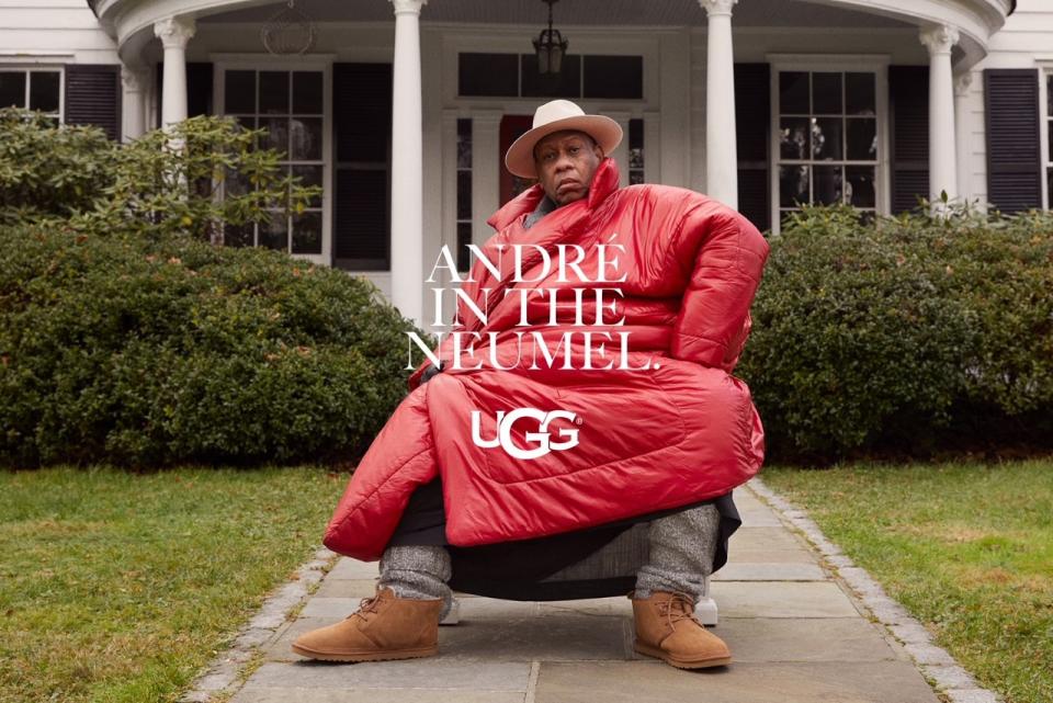 André Leon Talley Ugg