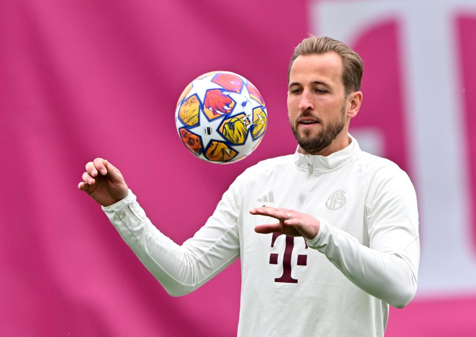 Harry Kane and Bayern Munich are preparing for the biggest game of their season (AP)