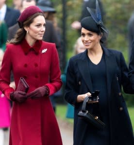 Duchess Kate and Meghan Markle Haven’t Spoken ‘Directly in Over a Year’