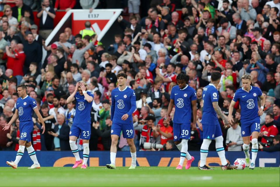 Another collapse: Chelsea’s woeful record in big games continues (Chelsea FC via Getty Images)