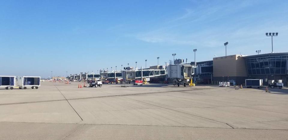 The glass jet bridges at Wichita’s airport have been hot — other airports are now getting them, too — but they’re literally hot this summer as well as temperatures reach as much as 120 degrees on the tarmac.